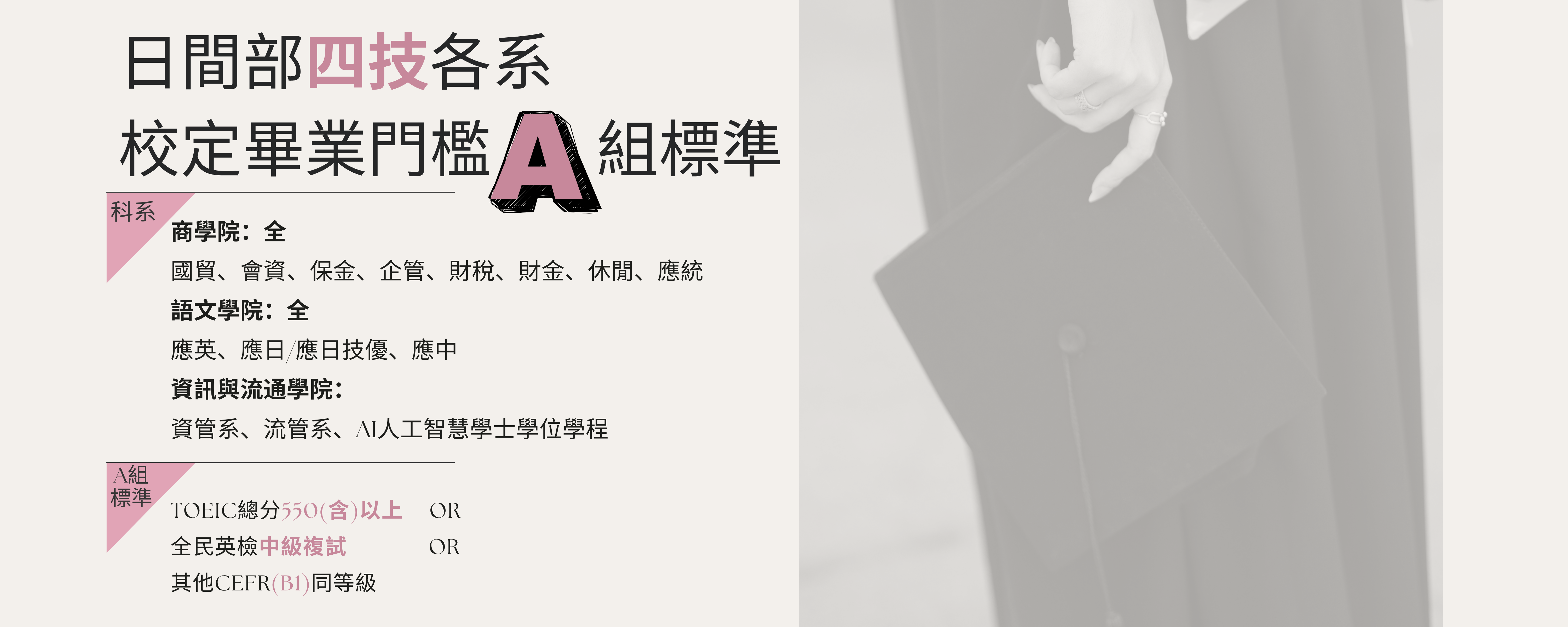 Link to 【畢業門檻宣導】四技550